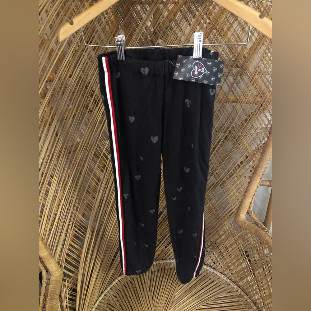 FLOWERS BY ZOE black sweatpants size 6
